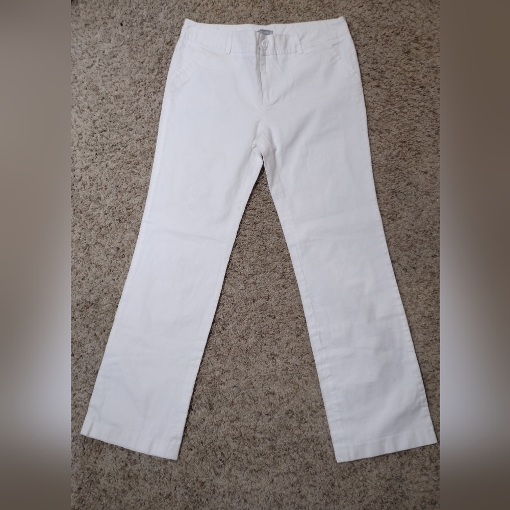Natural Issue White Trousers/ Pants Sz 15-16